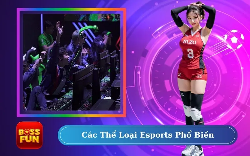 Các Thể Loại Esports Phổ Biến